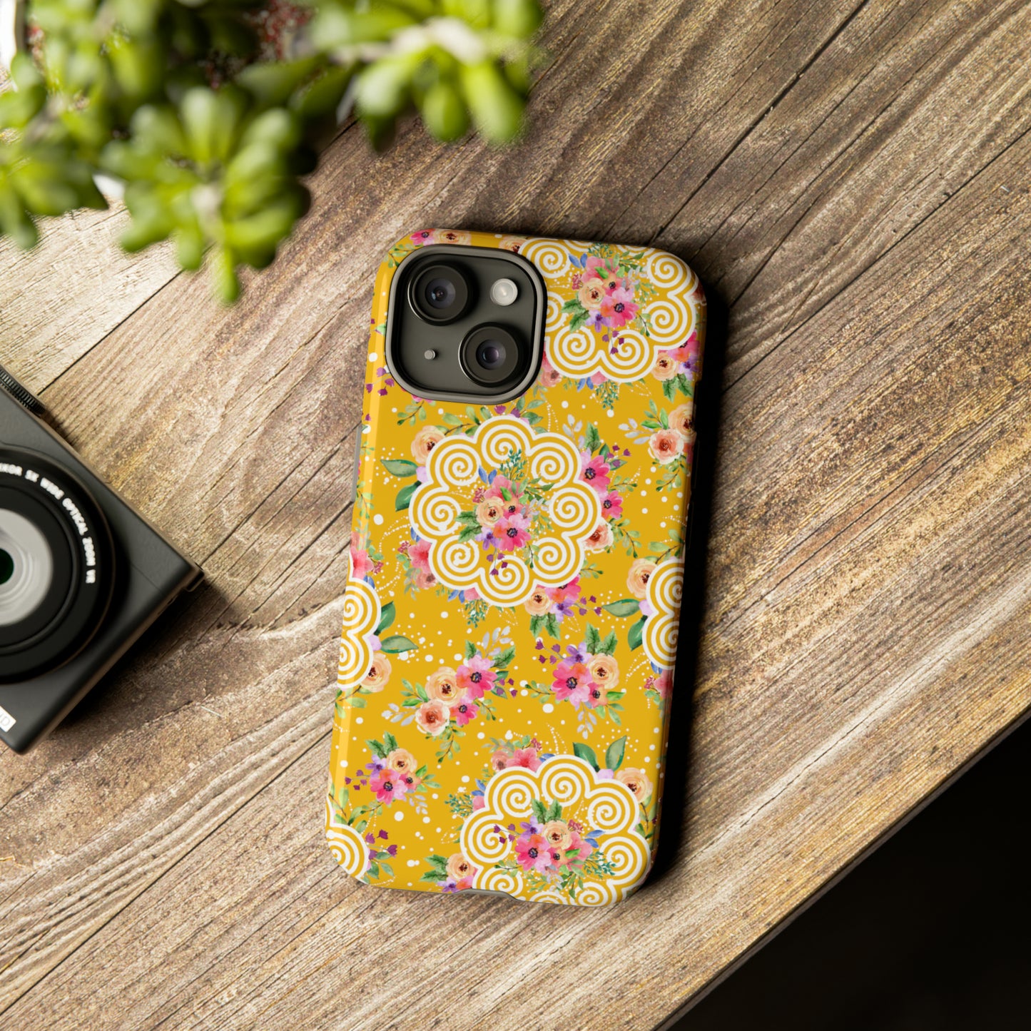 Phone Case Floral Hmong Inspired