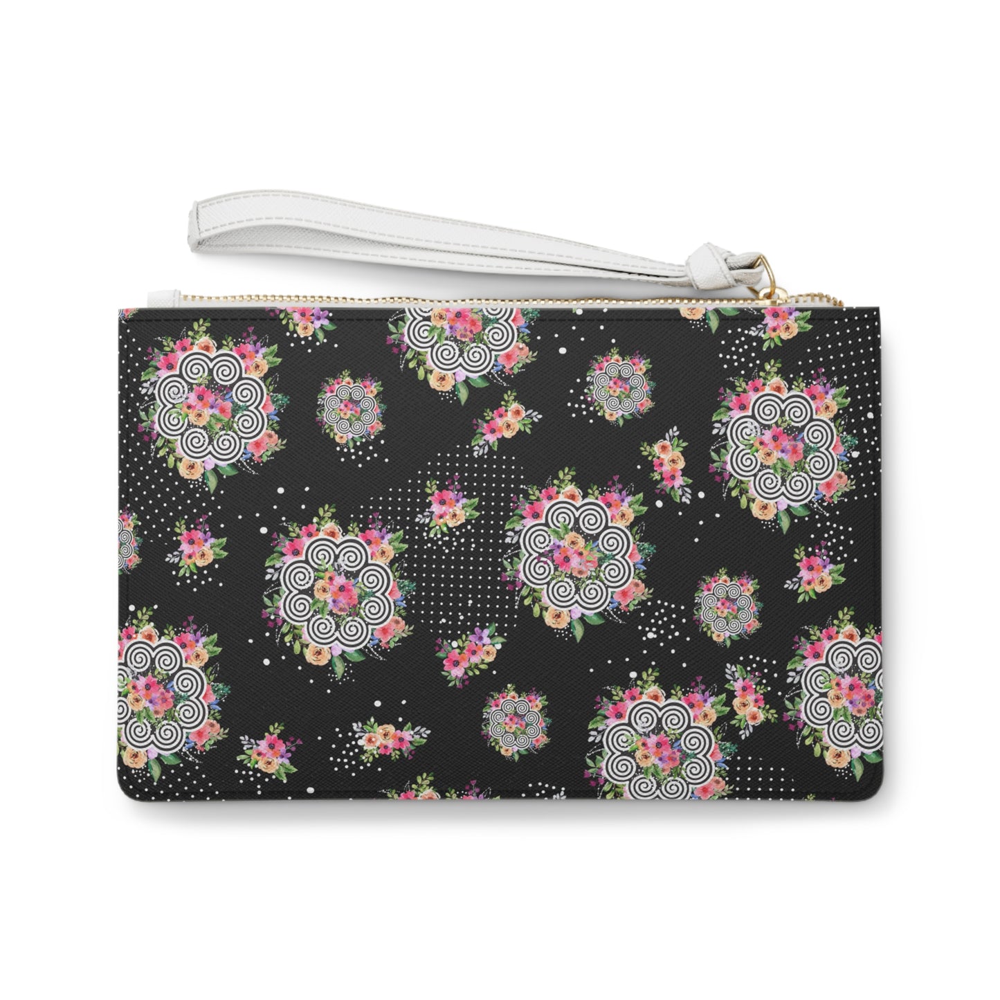 Wristlet Floral Hmong Inspired Clutch
