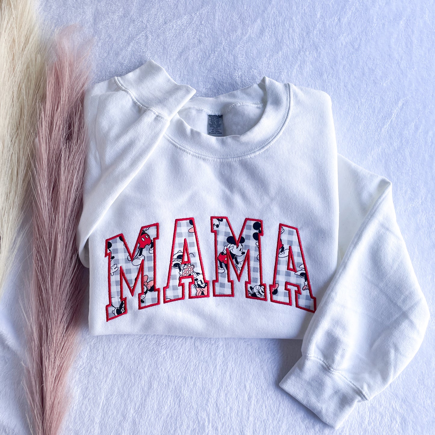 Mouse MAMA Embroidered Sweatshirt